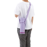 サーモス（THERMOS） マイボトルポーチ ストラップ付き パープルスター APG-501 PL-ST 1個