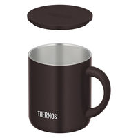 【セール】サーモス（THERMOS） 真空断熱マグカップ 280ml 保温・保冷 蓋付き ダークブラウン JDG-281C DBW 1個