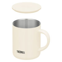【セール】サーモス（THERMOS） 真空断熱マグカップ 350ml 保温・保冷 蓋付き ミルクホワイト JDG-351C MWH 1個