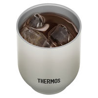 サーモス（THERMOS）真空断熱カップ ライトグレー 240ml JDT-240 LGY 1個