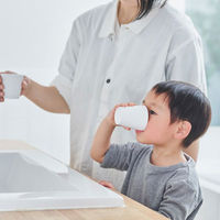 +d（プラスディー） オー!! マウスウォッシュ カップ and スタンド ミルク 1個 アッシュコンセプト