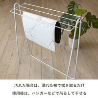 珪藻土パウダー入 ソフトバスマット 抗菌防臭 吸水速乾 40×60cm 大理石 1枚 ヨコズナクリエーション