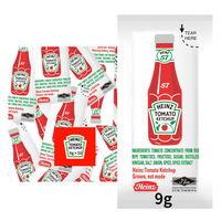 トマトケチャップ 9g個袋（50個入） 3パック ハインツ 業務用 お弁当 テイクアウト 小袋 個包装　使いきり　アウトドア