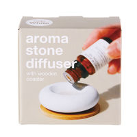 アロマストーンディフューザー ホワイト 1個 グローバルプロダクトプランニング