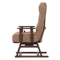 【軒先渡し】ヤマソロ エルデ コイルバネ高座椅子 ブラウン 83-532 1脚（直送品）