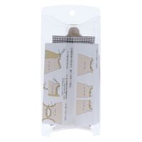 清原 ドール付きスターターキット りり グレーチェック LCDSK-04 1セット(2袋)（直送品）