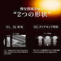 YAMAZEN 減煙焼き肉グリル XGRILL グランデ 温度調節機能 保温80度~強火250度 YGMD-WX130(B) 1台