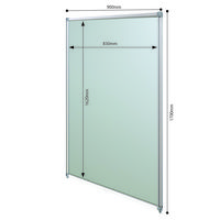 トーカイスクリーン EGシンプルパネル 片面木目/片面スチールタイプ EGK-1709 W-WG 1枚 マグネット対応