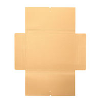 タトウ（折り包み）ケース 角3サイズ 277×216×15～25mm 1セット（100枚：20枚入×5パック） フジケース