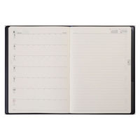 高橋書店 【2024年4月版】デスクダイアリー A5 片側1週間+ノート 月曜始まり 黒 912 1冊（直送品）