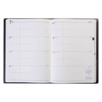 高橋書店 【2024年4月版】デスクダイアリー A5 見開き1週間 月曜始まり 黒 911 1冊（直送品）
