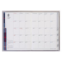 高橋書店 【2024年4月版】メルクレール3 A6 月間 日曜始まり チェック柄 693 1冊（直送品）