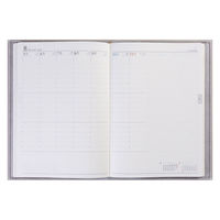 高橋書店 【2024年4月版】デスクダイアリーカジュアル7 A5 バーチカル 月曜始まり ウォームグレイ 967 1冊（直送品）