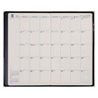 高橋書店 【2024年4月版】リベルデュオ1 手帳判 月間 日曜始まり ミッドナイト・ブラック 791 1セット(2冊)（直送品）