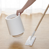 岩崎工業 ホールドカン・ラウンド 7L L-1041 WH ホワイト くず入れ デスクサイドゴミ箱 1個