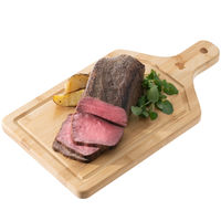 Bamboo 柄付きまな板 81280007 LOGOS/ロゴス
