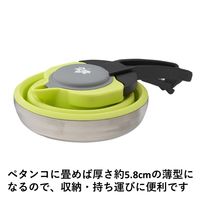 たためるケトル1L 81210305 LOGOS/ロゴス