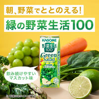 カゴメ 野菜生活100 グリーンサラダ 200ml 1箱（24本入）