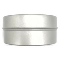 エビ寿2 缶やさん TINCAN ブリキ平丸缶S(梨地) 73ф×34h(mm) 156824 1個（直送品）