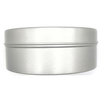 エビ寿2 缶やさん TINCAN ブリキ平丸缶 LL(梨地) 105ф×41h(mm) 159981 1個（直送品）