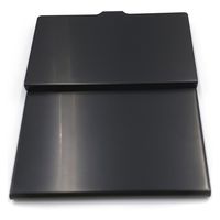 エビ寿2 缶やさん TINCAN アルミカードケースLブラック93×60×8h(mm) 159016 1個（直送品）