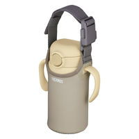 サーモス ストローマグポーチ ベージュ APK-350 BE1セット（3個）