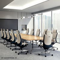 【組立設置込】コクヨ プント ハイバック アルミ肘 ランバー無 布張 Pキャスタ ホワイトブラウン CR-GA2447F6KAM1-V 1脚（直送品）