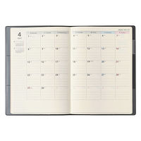 日本能率協会マネジメントセンター 【2024年4月版】NOLTY エクリ A5 週間方眼メモ ブラック 2024-9669 1冊（直送品）