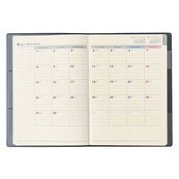 日本能率協会マネジメントセンター 【2024年4月版】NOLTY エクリ A5-3 バーチカル ダークネイビー 2024-9675 1冊（直送品）