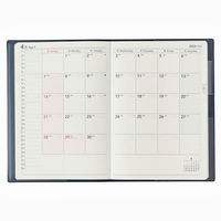 【2024年4月版】NOLTY エクリ B6-5 見開き1週間+ノート 日曜始 ネイビー 2024-9894 1冊（直送品）