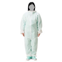 サンフラワー ディスポ白衣 SUN95 ディスポカバーオール ホワイト 3L 00548876 1ケース(50個(1個×50))（直送品）
