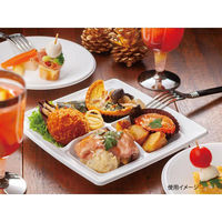 中央化学 軽食容器 CT 沙楽 KS18-18-A W 身 211508 1ケース(800個(50個×16))（直送品）