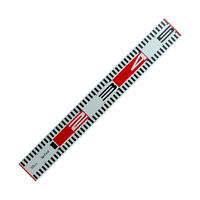 シンワ測定 標尺 アルミ製 50cm 巾60mm 76932 1個（直送品）