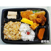 中央化学 弁当容器 HSA 味里 23-17A BK 身 10207 1ケース(800個(50個×16))（直送品）