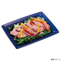 中央化学 軽食容器 CT 沙楽 K24-18 紺-BK 身1 18994 1袋(50個)（直送品）