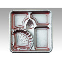 中央化学 仕出し弁当容器 DX 仕切 R-15-M ト付 96347 1ケース(240個(20個×12))（直送品）