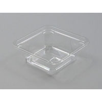 中央化学 透明カップ C-AP 角カップ 88-100 本体 121434 1ケース(1500個(50個×30))（直送品）