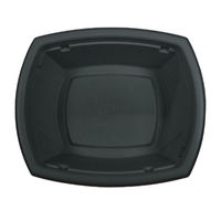 中央化学 弁当容器 BCT コバコ 18-15 BK 身 9050 1袋(50個)（直送品）