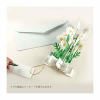 グリーティングライフ バースデーブルーミングカード マーガレット KE-32 1個