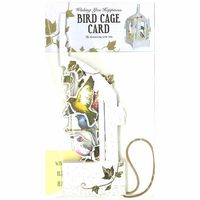 グリーティングライフ バードケージカード ホワイト TK-10 1個