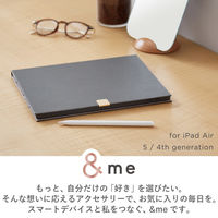 iPad Air (M2) 11インチ/第5世代 ケース Apple Pencil収納 TB-A23MWVJMGY エレコム 1個