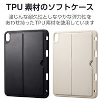 iPad 第10世代(2022) 10.9インチ ケース Apple Pencil収納 TB-A23RUCSTBK エレコム 1個