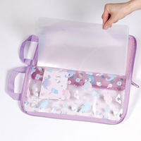 スケーター ZRF1 仕切り付連絡袋 【HAPPY AND SMILE レインボー】 663222-ZRF1 1個