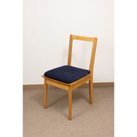 三進興産 ソルボ ホームチェアクッション ネイビー 体圧分散マット dp00044 1個（直送品）