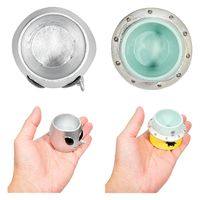 ケー・イー・アイ リトルレジンポット エイリアン 1号ポット用 形状おまかせ 鉢カバー 297693 1個（直送品）