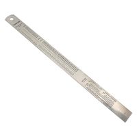 TTC 直定規 ステンスケール 30cm CST-300 1セット(1個×2)