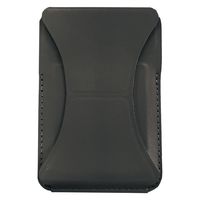 ナカバヤシ マグネット式カード型 iPhoneスタンド MAGCA(マグカ) ブラック SMA-H007BK 1個