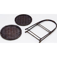 ヤマコー ワンタッチあけぼの 二段 篭大 24986 1個（直送品）