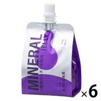 【LOHACO・アスクル限定】MINERAL JELLY グレープ味 180g 6個 マルチミネラル ゼリー オリジナル
