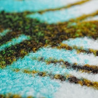 クリーンテックス・ジャパン wash+dry 薄型で丈夫な洗える玄関マット Lapas 50 x 75 cm AB00465 1枚（直送品）